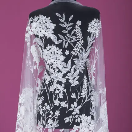 Enchanted Aviary white Tulle