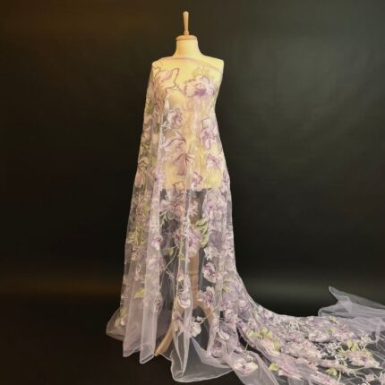 Lavender Bloom Sheer
