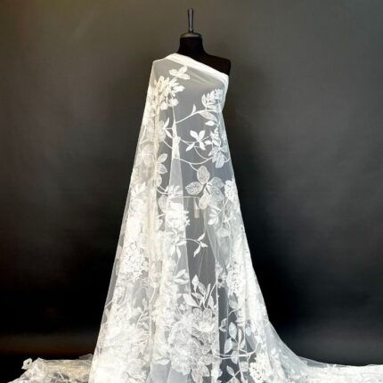 Frost Flora Tulle